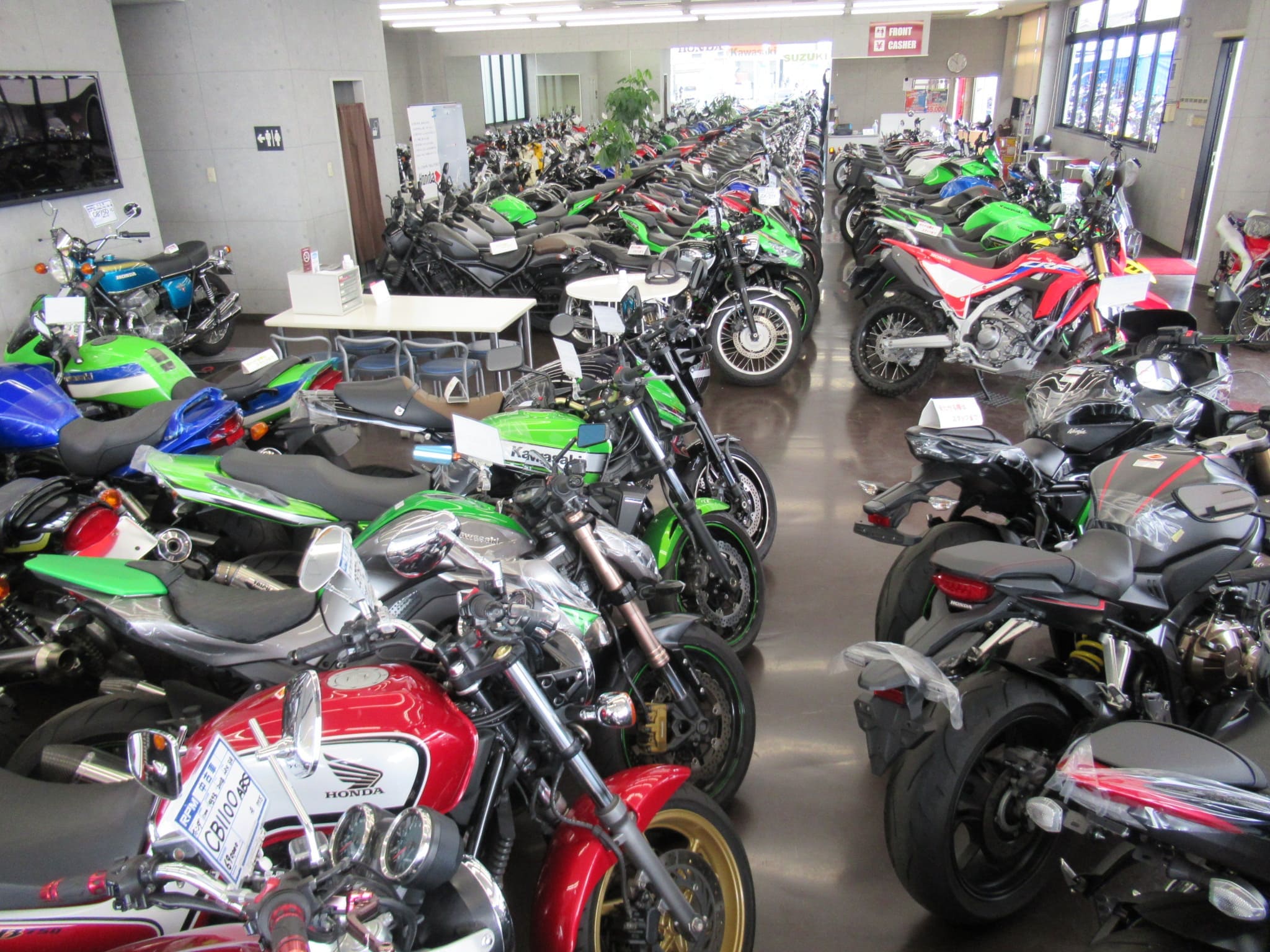 バイクショップRPM バイクを選ぶ